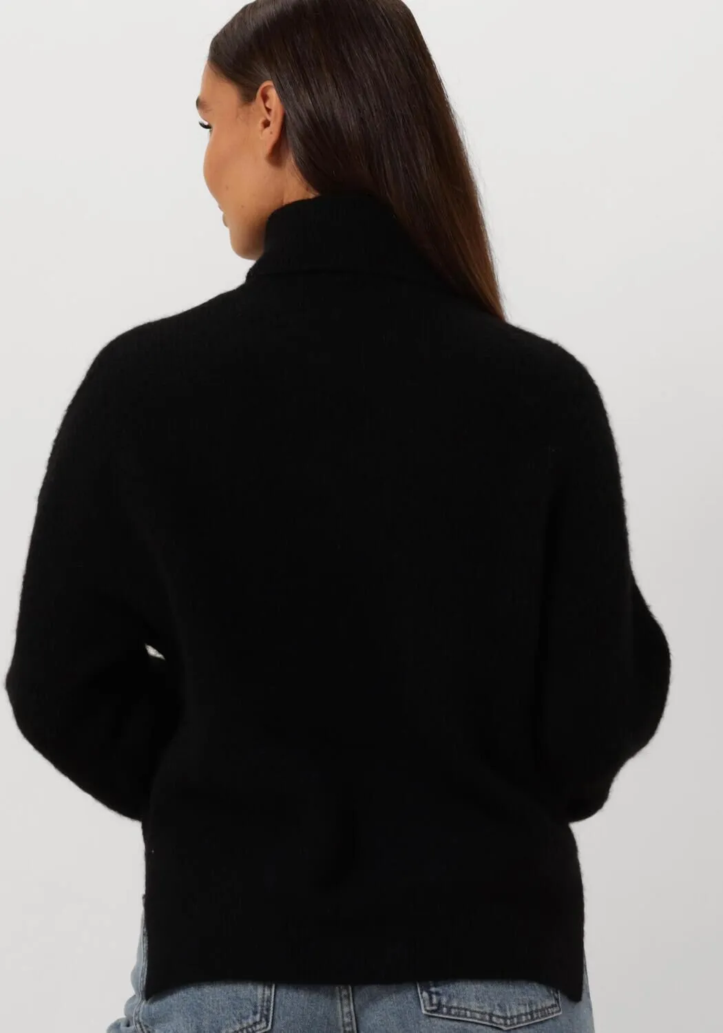 gestuz col roulé alphagz rollneck en noir