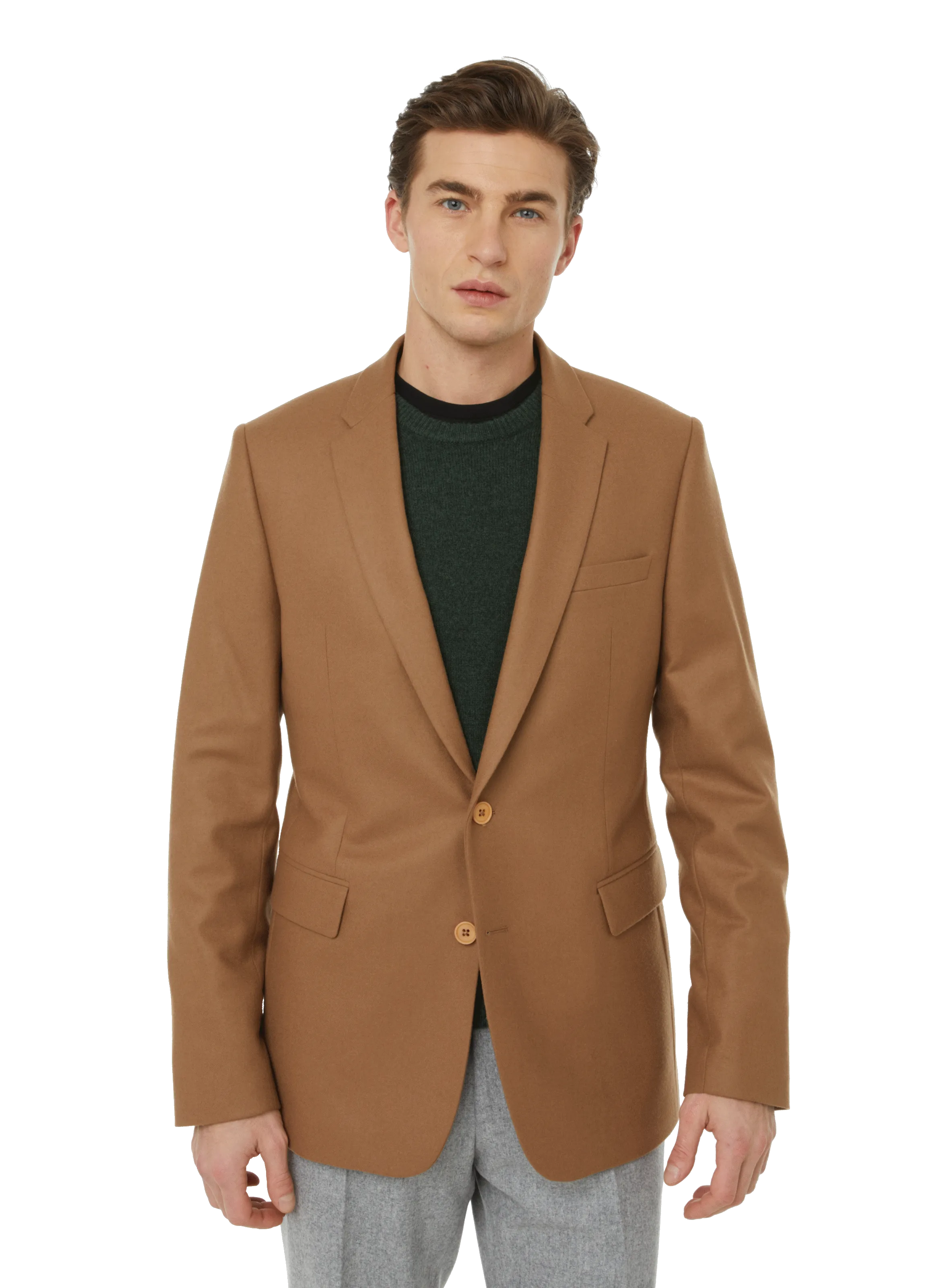 SAISON 1865  Veste en laine - Marron